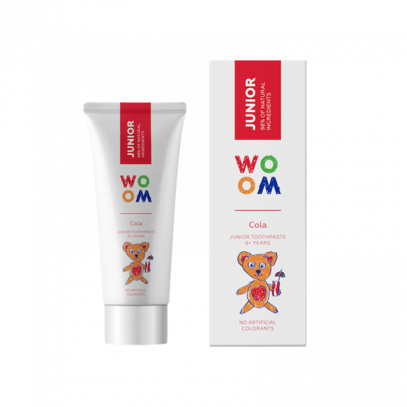 JUNIOR toothpaste<br> <strong>COLA</strong><br><br><br>