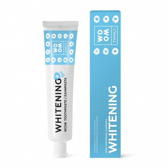 Zobu pasta <br> <strong> WOOM FAMILY WHITENING</strong><br><br><br>